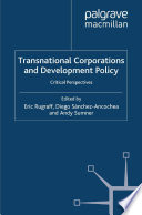 Transnational Corporations and Development Policy : Critical Perspectives /