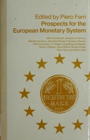 Prospects for the European monetary system /