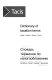 Dictionary of taxation terms : English, Russian, German, French = Slovarʹ terminov po nalogooblozhenii︠u︡ : angliĭskiĭ, russkiĭ, nemet︠s︡kiĭ, frant︠s︡uzskiĭ /