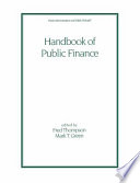 Handbook of public finance /