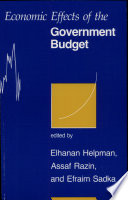 Economic effects of the government budget /