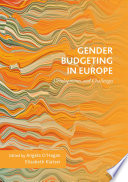 Gender budgeting in Europe : developments and challenges /
