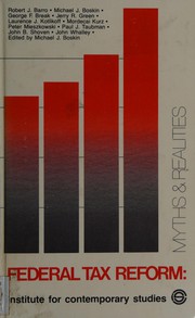 Federal tax reform : myths and realities /