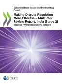 Making dispute resolution more effective : MAP peer review report.