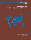 Value-added tax : administrative and policy issues /