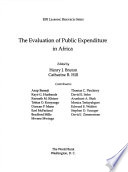 The evaluation of public expenditure in Africa /