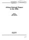 African external finance in the 1990s /