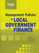 Management policies in local government finance /