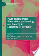 Psychobiographical Illustrations on Meaning and Identity in Sociocultural Contexts  /