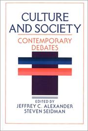 Culture and society : contemporary debates /