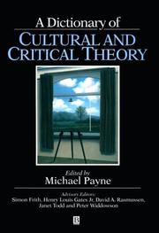 A dictionary of cultural and critical theory /