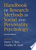 Handbook of research methods in social and personality psychology /