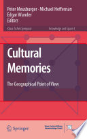 Cultural memories : the geographical point of view /