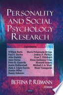 Personality and social psychology research /