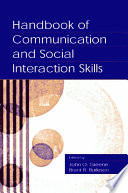 Handbook of communication and social interaction skills /
