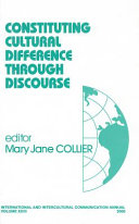 Constituting cultural difference through discourse /