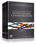 The international encyclopedia of intercultural communication /