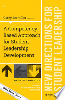 A competency-based approach for student leadership development /