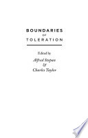 Boundaries of toleration /