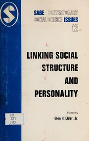 Linking social structure and personality /