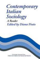 Contemporary Italian sociology : a reader /