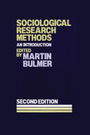 Sociological research methods /