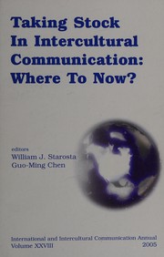 Taking stock in intercultural communication : where to now? /