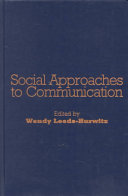 Social approaches to communication /