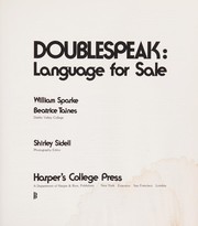Doublespeak : language for sale /