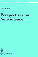 Perspectives on nonviolence /