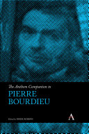 Anthem companion to Pierre Bourdieu /