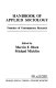 Handbook of applied sociology : frontiers of contemporary research /