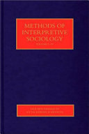 Methods of interpretive sociology /