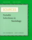 Sources : notable selections in sociology /