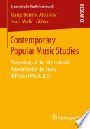 Contemporary Popular Music Studies : Proceedings of the International Association for the Study of Popular Music 2017 /