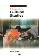A companion to cultural studies /