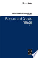 Fairness and groups /