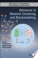 Advances in network clustering and blockmodeling /