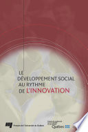 Le developpement social au rythme de l'innovation.
