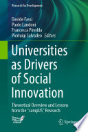 Universities as Drivers of Social Innovation : Theoretical Overview and Lessons from the "campUS" Research /