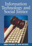 Information technology and social justice /