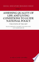 Assessing quality of life and living conditions to guide national policy : the state of the art /
