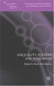 Inequality, poverty and well-being /