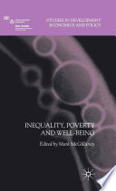 Inequality, Poverty and Well-being /