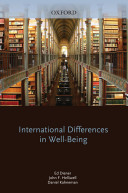 International differences in well-being /