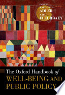 The Oxford handbook of well-being and public policy /