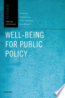 Well-being for public policy /