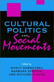 Cultural politics and social movements /