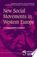 New social movements in Western Europe : a comparative analysis /