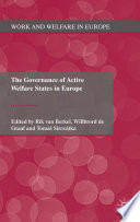 The Governance of Active Welfare States in Europe /